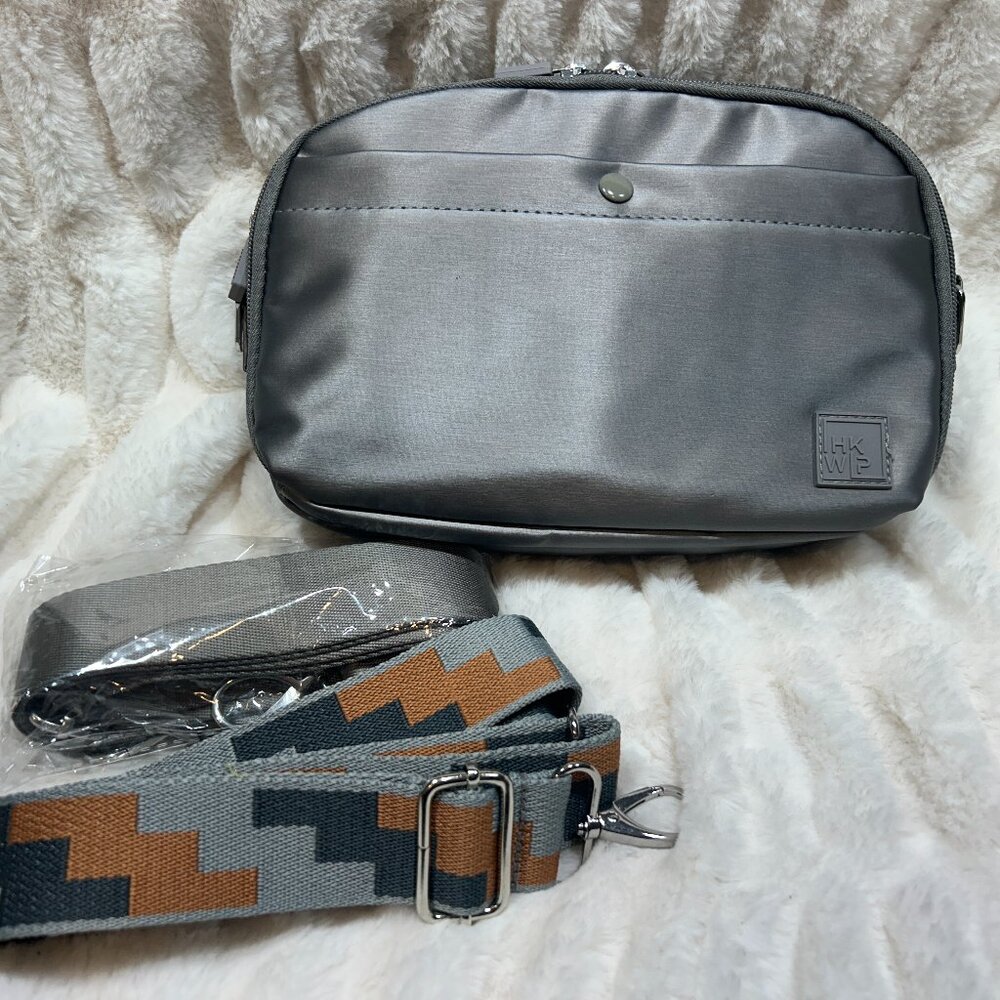 NWOT Ihkwip Day To Day Convertible Crossbody w/2 strapWater-Repellent Travel Bag